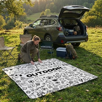 Tapis de sol camping 